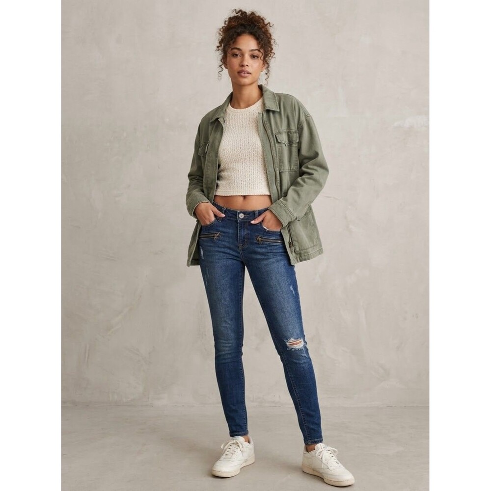 Jeans Aéropostale Denim Lola Jegging Size 6 • Aesthetic Y2K Vibes Blue